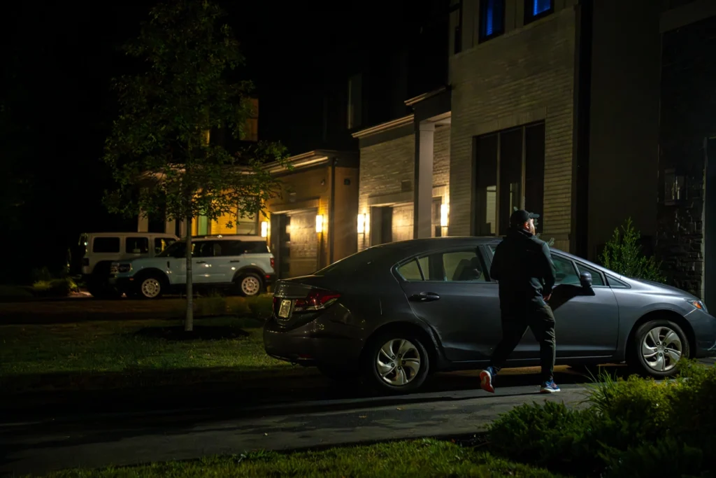 Smart video doorbell detecting and deterring unwanted activity at the front door