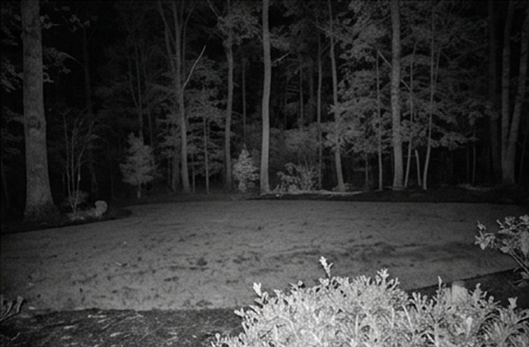IR night vision for low-light conditions